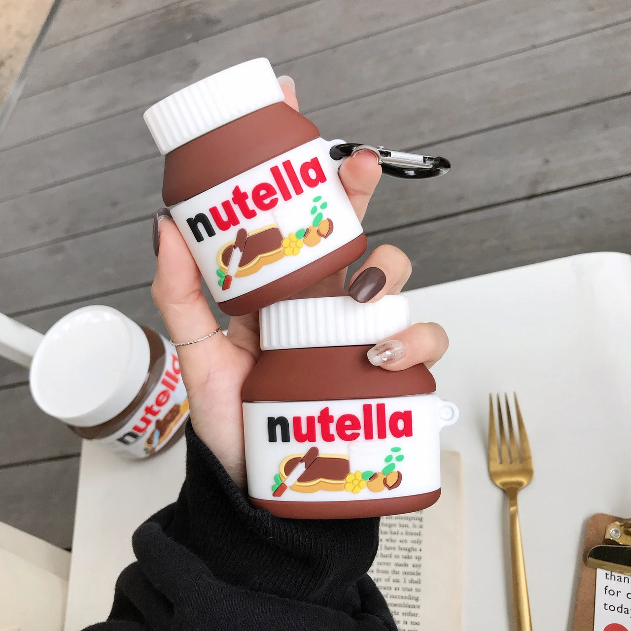 3D Food Creative Airpod Case