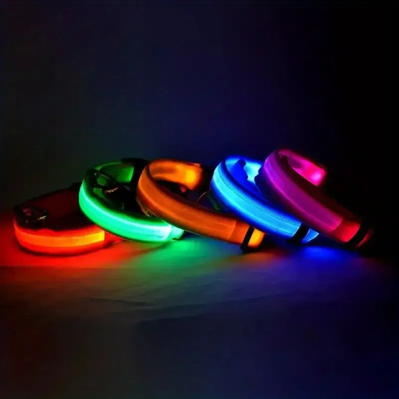 Pet Dog Collar Luminous Fluorescent