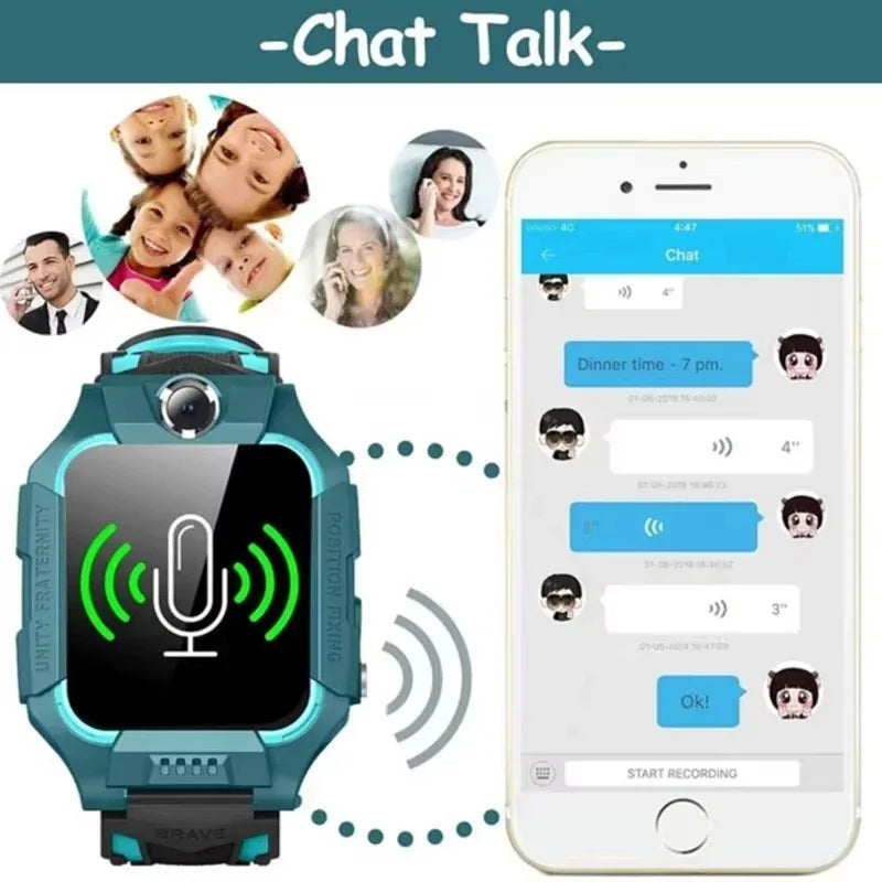 New Kids Smart Watch SOS