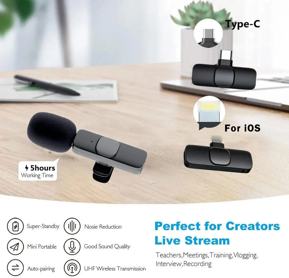 Wireless Lavalier Microphone