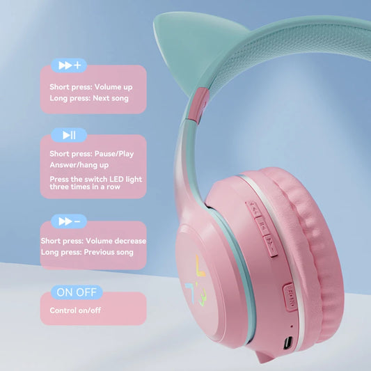 Xiaomi Wireless Headphones Cute Cat
