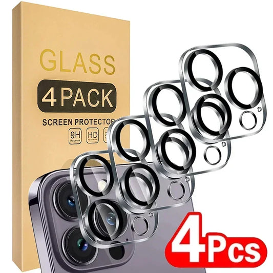 4/1PCS Camera Tempered Glass (iPhone)