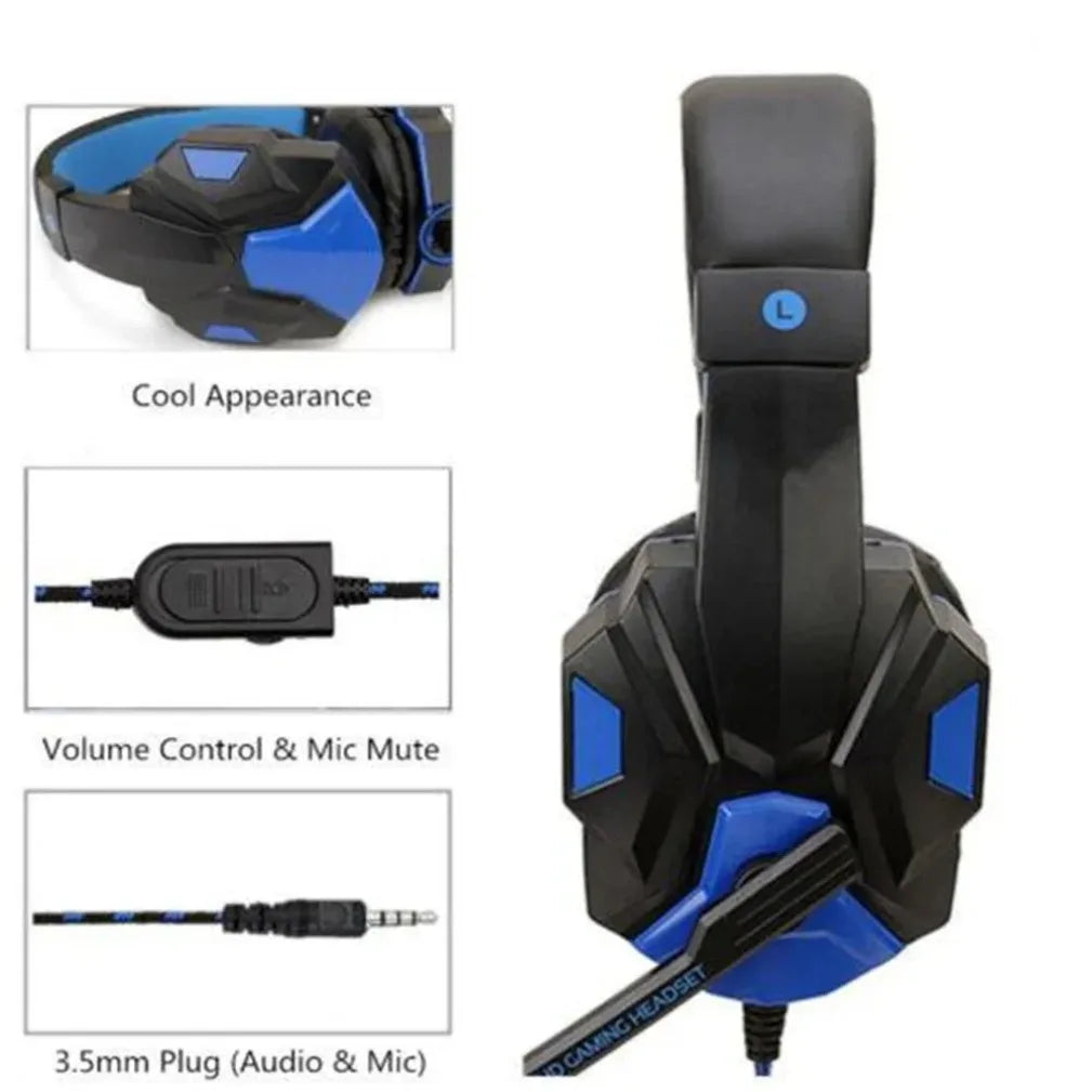 VIKEFON Wired Gaming Headphones