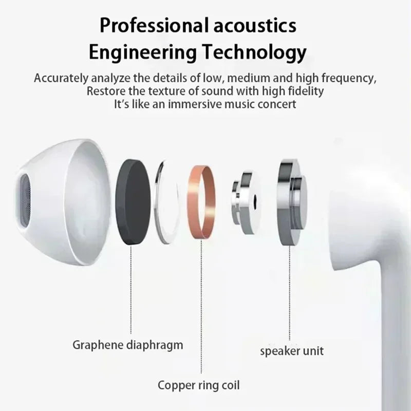 Pro 6 TWS Bluetooth Earbuds