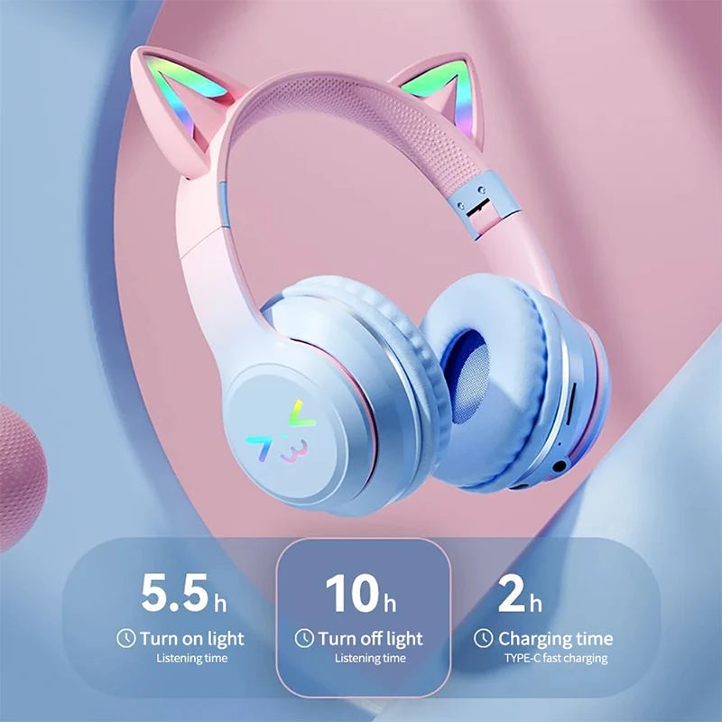Xiaomi Wireless Headphones Cute Cat