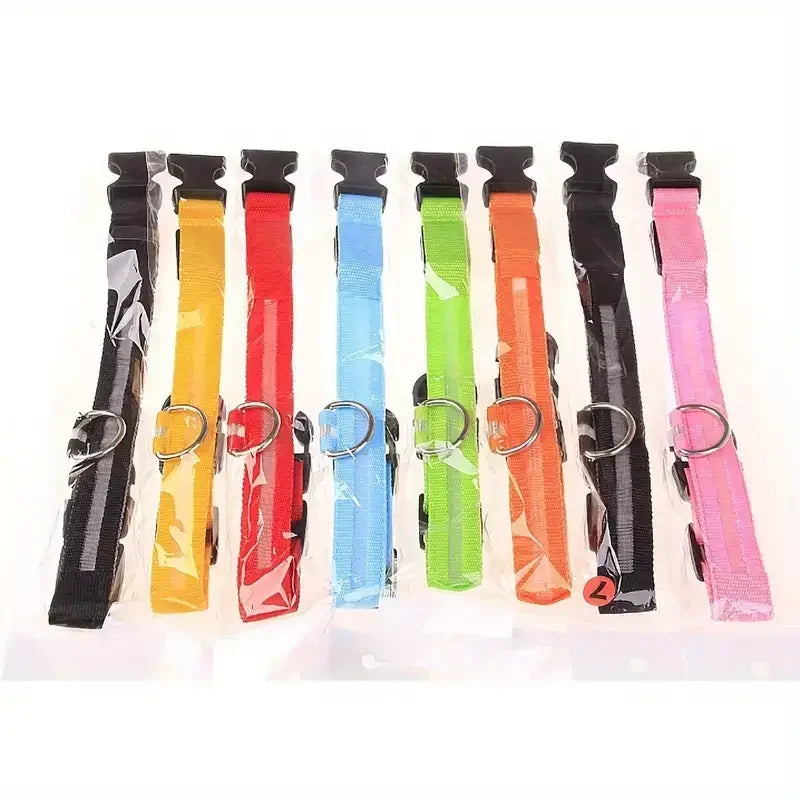 Pet Dog Collar Luminous Fluorescent