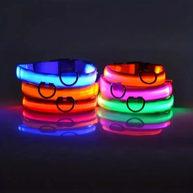 Pet Dog Collar Luminous Fluorescent