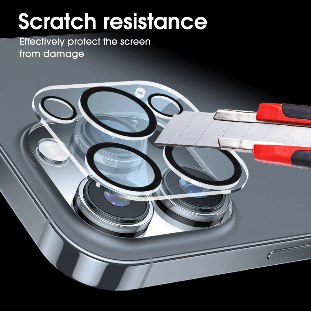 4/1PCS Camera Tempered Glass (iPhone)