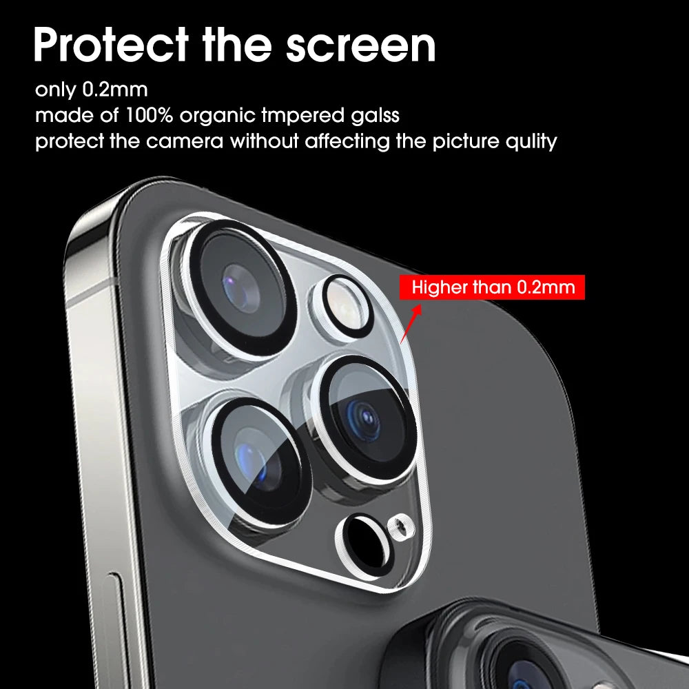 4/1PCS Camera Tempered Glass (iPhone)