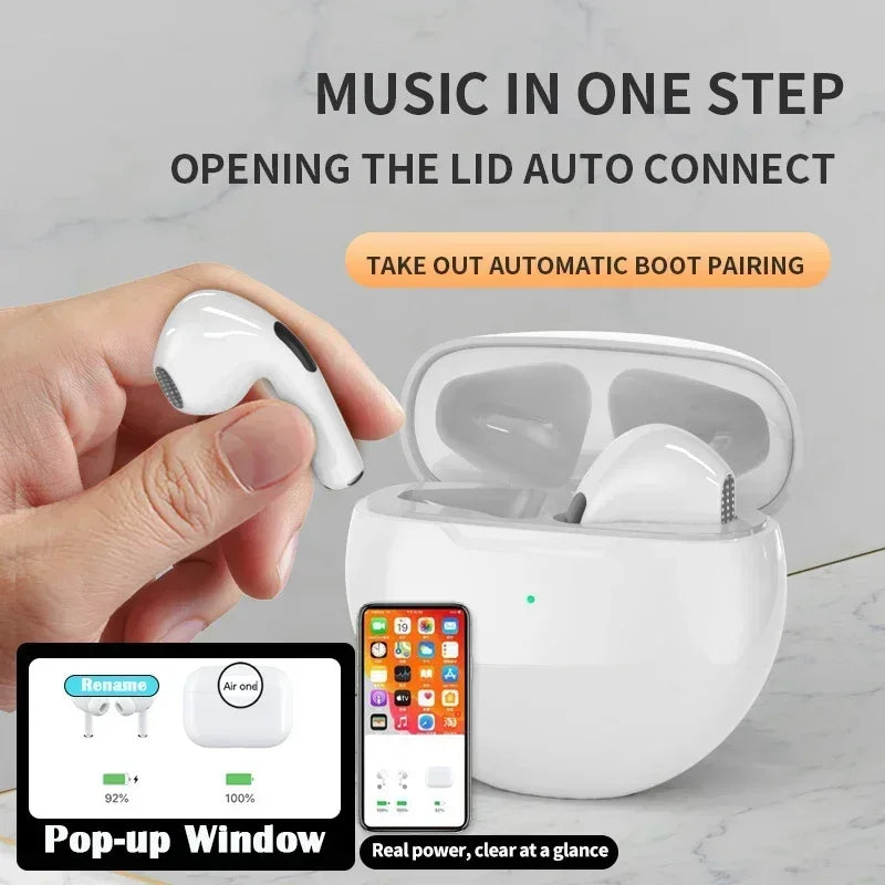 Air Pro6 Bluetooth Earbuds