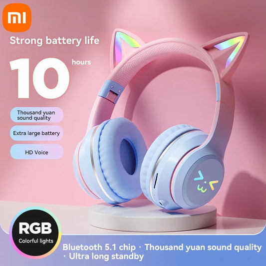 Xiaomi Wireless Headphones Cute Cat