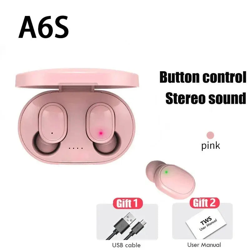 A6S Earbuds Huawei/Xiaomi/Redmi