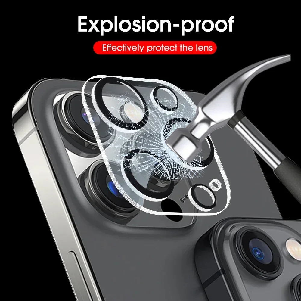 4/1PCS Camera Tempered Glass (iPhone)