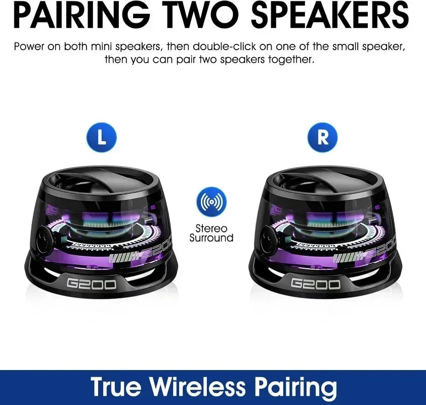 VIKEFON Portable Bluetooth Speaker