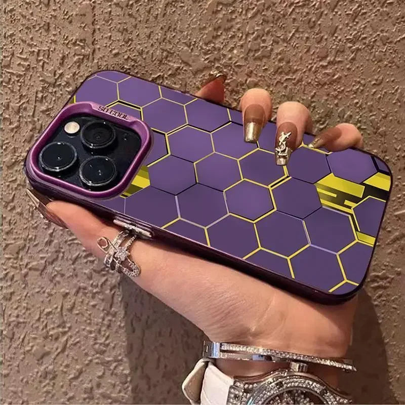 Honeycomb Cube Cyberpunk
