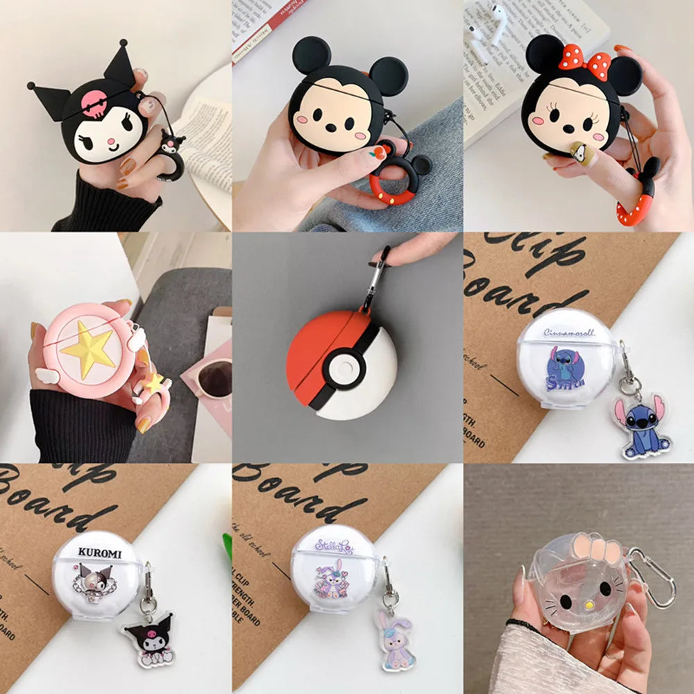 Cartoon Earphone Case