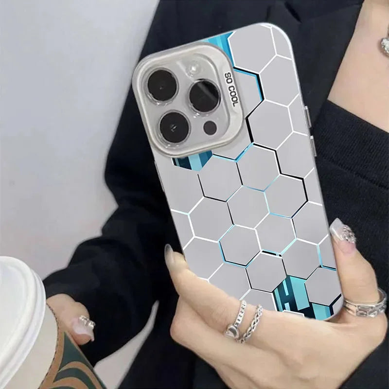 Honeycomb Cube Cyberpunk