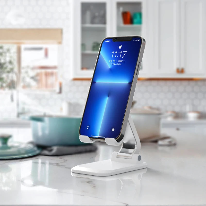 Foldable ABS Desktop Mobile Phone Stand