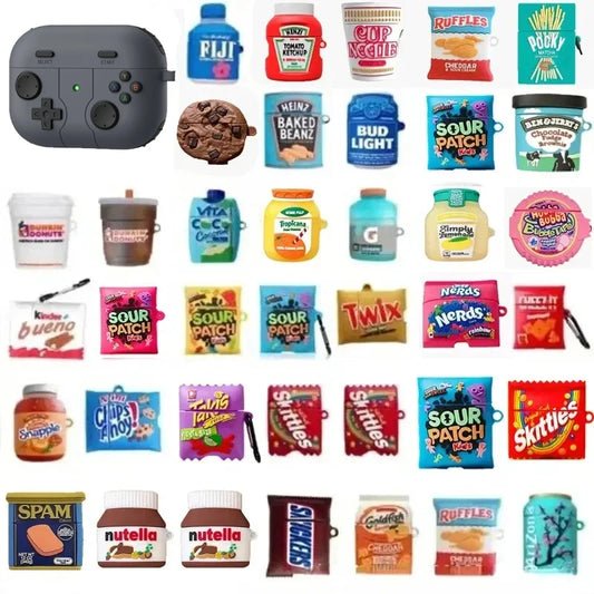 3D Food Creative Airpod Case